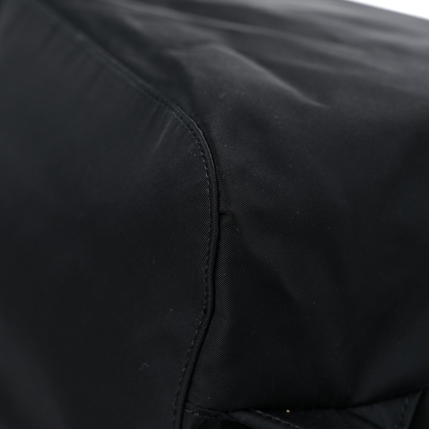Prada Tessuto Nylon Saffiano Medium Backpack Black 10 of 16