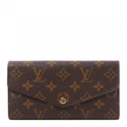 Louis Vuitton Monogram Sarah Wallet NM 1 of 9