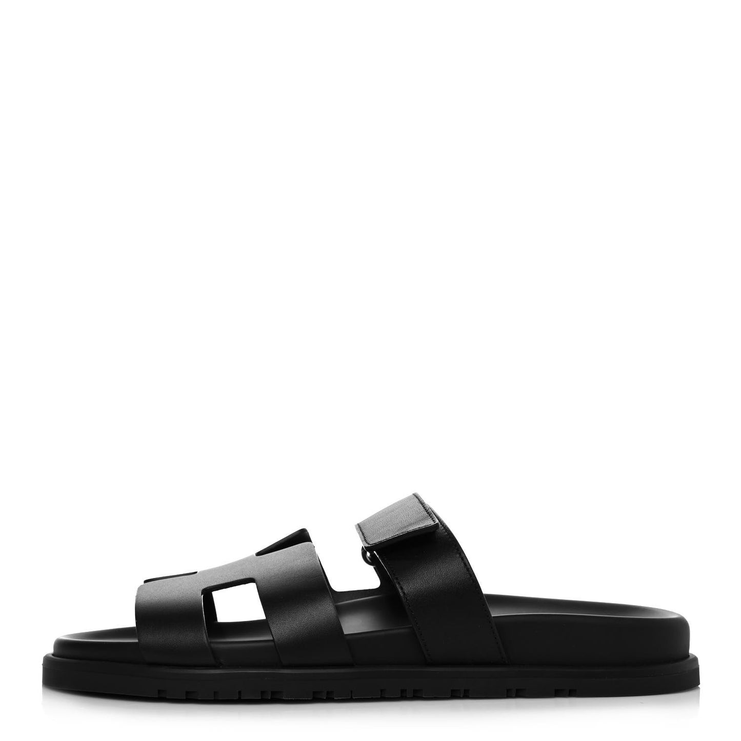 Calfskin Womens Chypre Sandals 40 Black