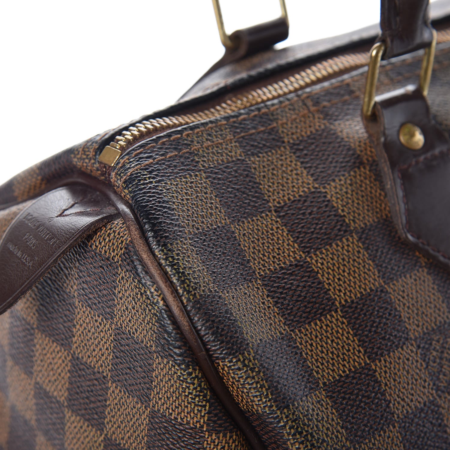 Louis Vuitton Damier Ebene Speedy 30 13 of 19