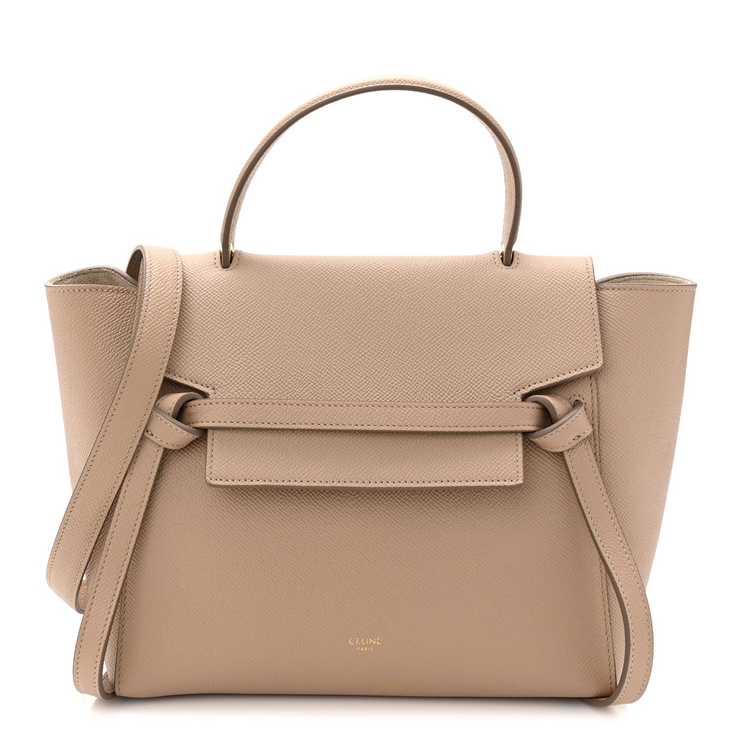 Celine Grained Calfskin Micro Belt Bag Light Taupe 1 of 11