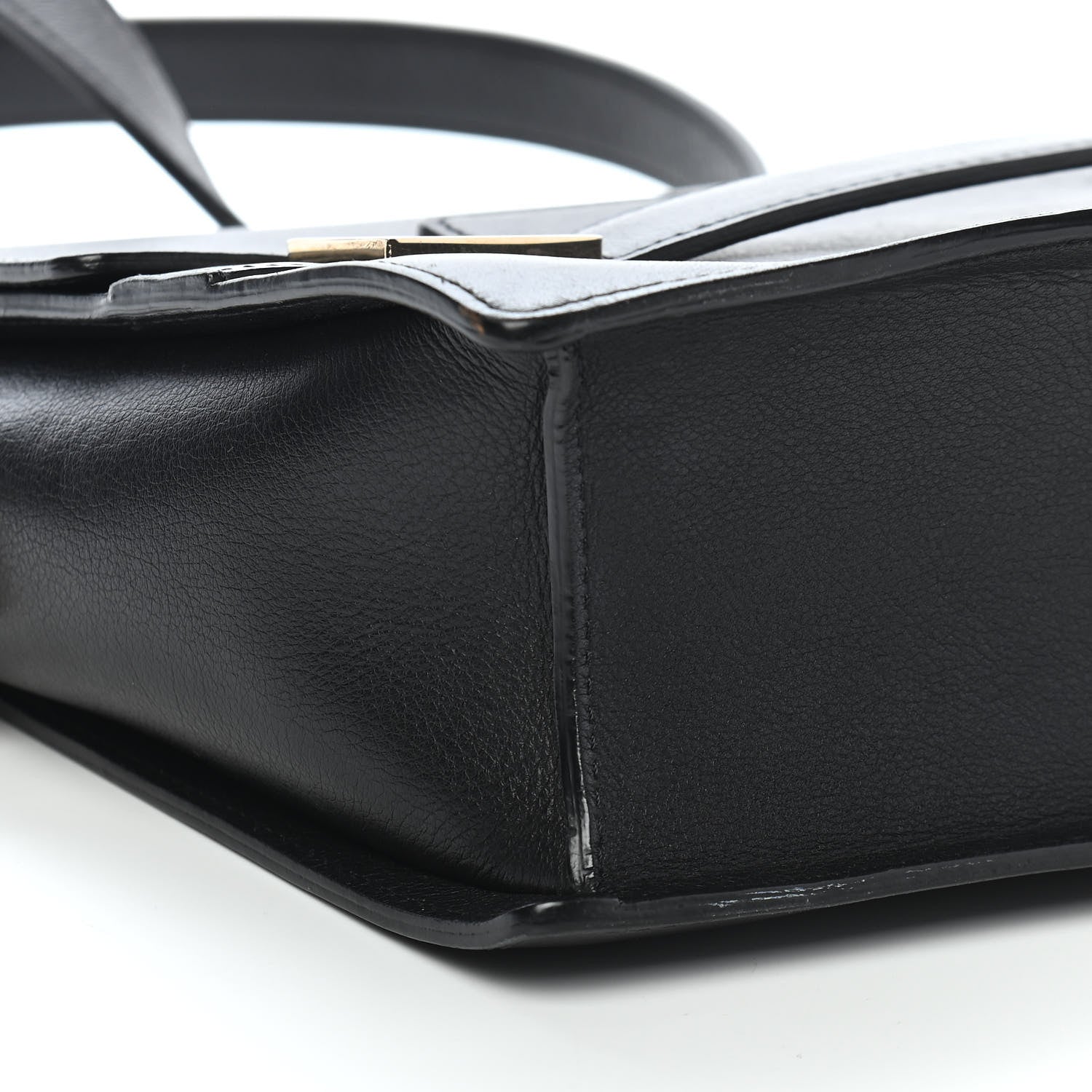 Delvaux Supple Calfskin PM Madame Shoulder Bag Black 8 of 10