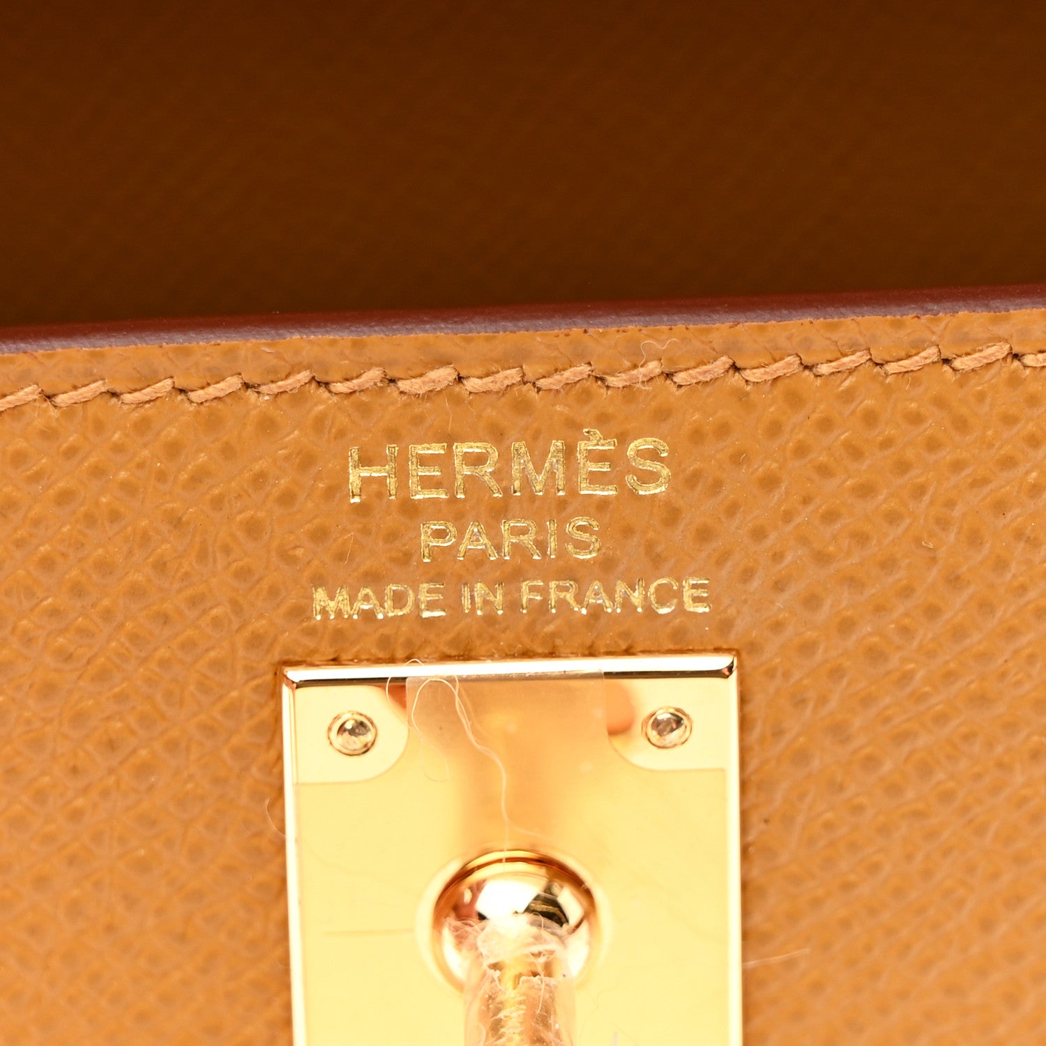 Hermes Epsom Kelly Sellier 25 Sesame 6 of 11