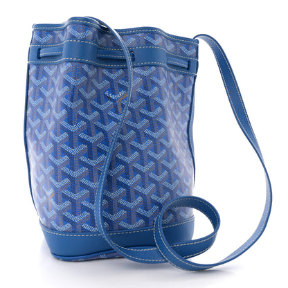 Goyard Goyardine Petit Flot Bucket Bag PM Sky Morning 3 of 9