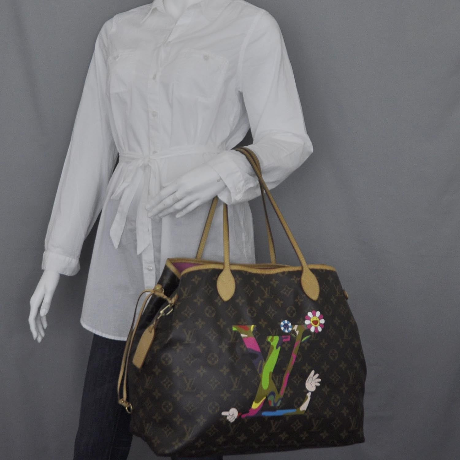 Louis Vuitton Monogram MOCA Neverfull GM 2 of 9
