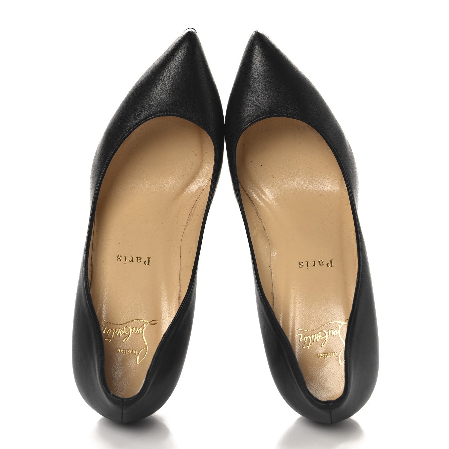 Christian Louboutin Shiny Nappa Pigalle Plato 100 Pumps 36.5 Black 2 of 9