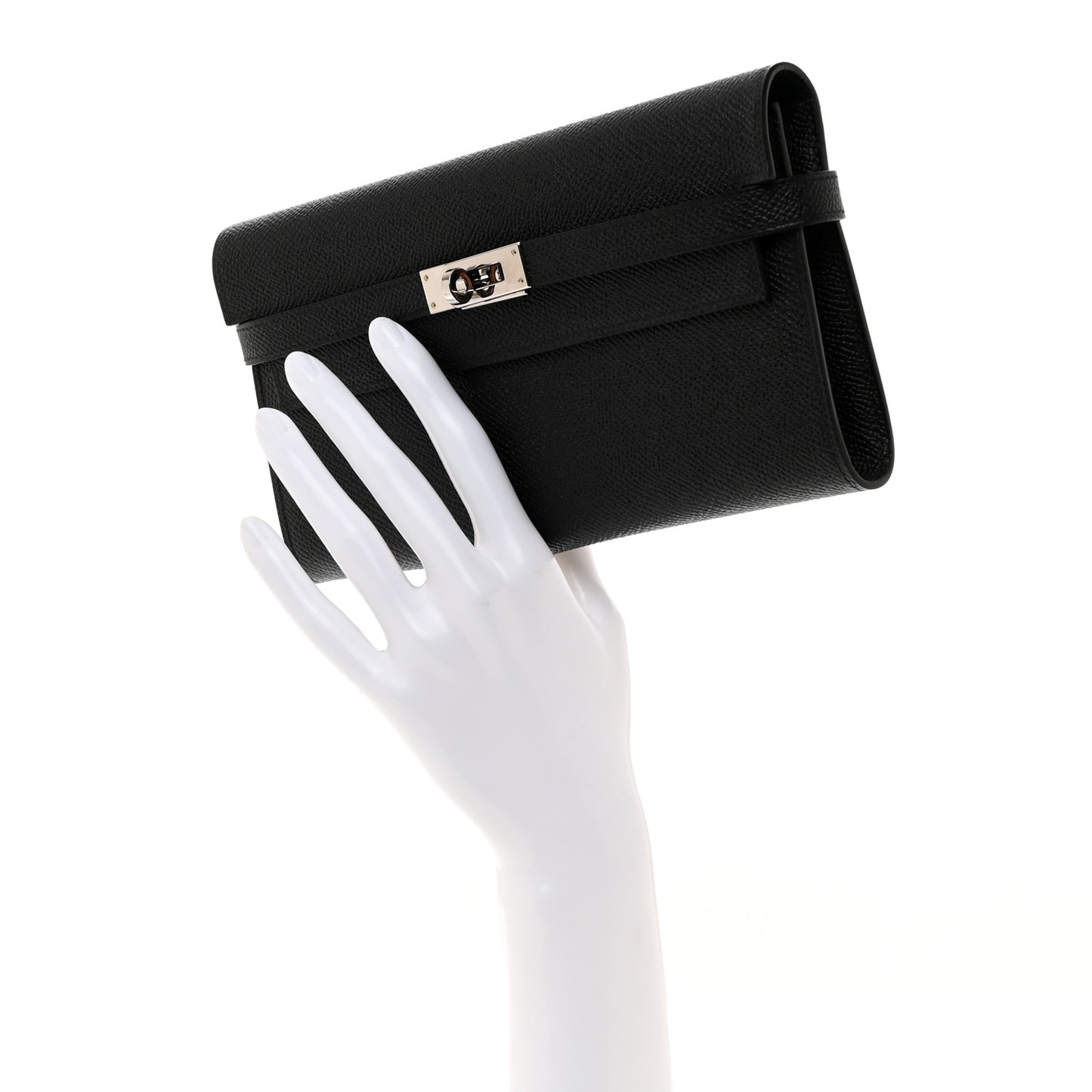 Epsom Kelly Longue Wallet Black