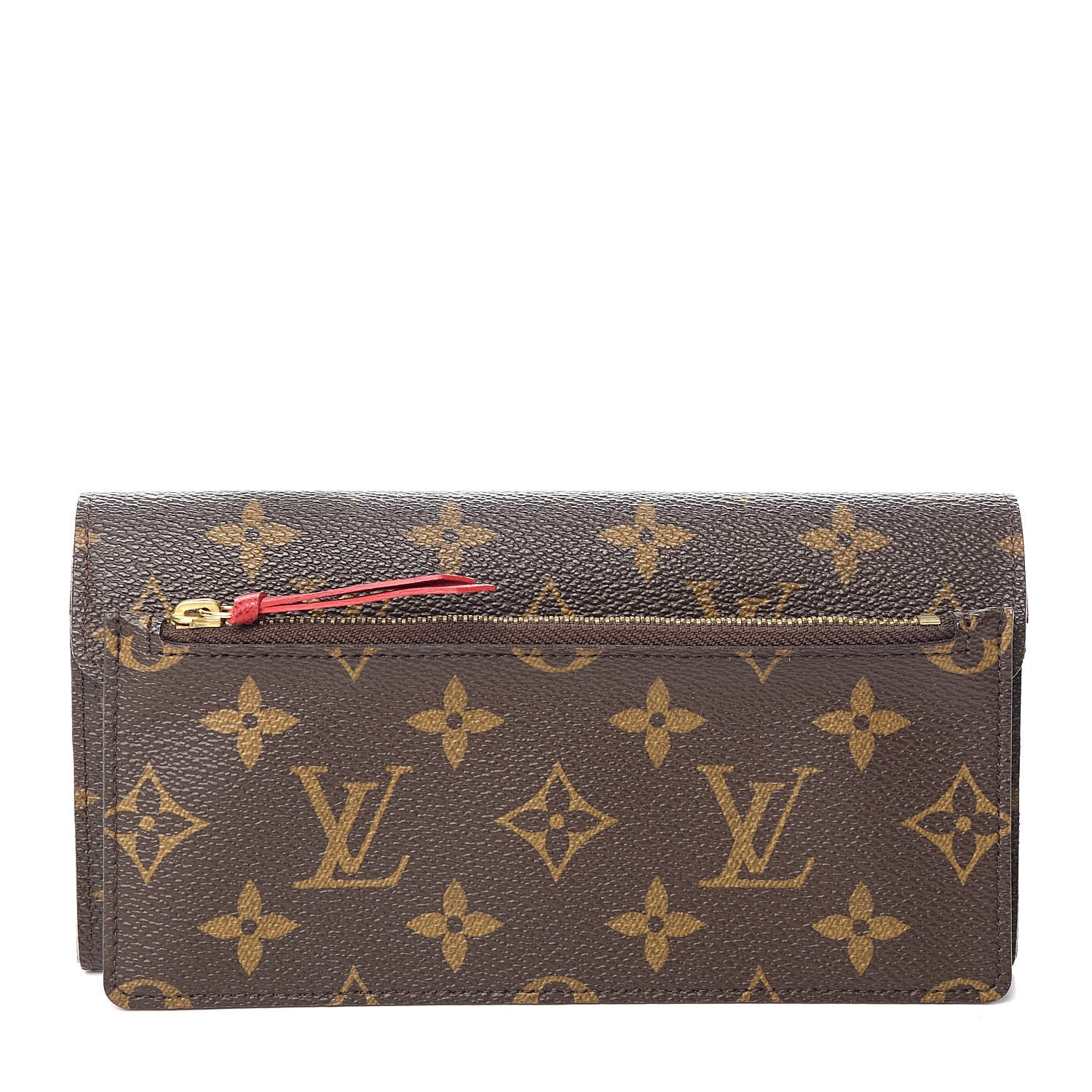 Louis Vuitton Monogram Josephine Wallet Red 6 of 8