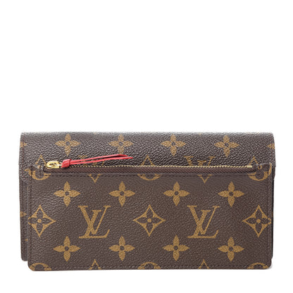 Louis Vuitton Monogram Josephine Wallet Red 6 of 8