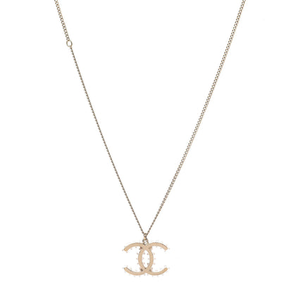 Chanel CC Necklace Light Gold 1 of 4