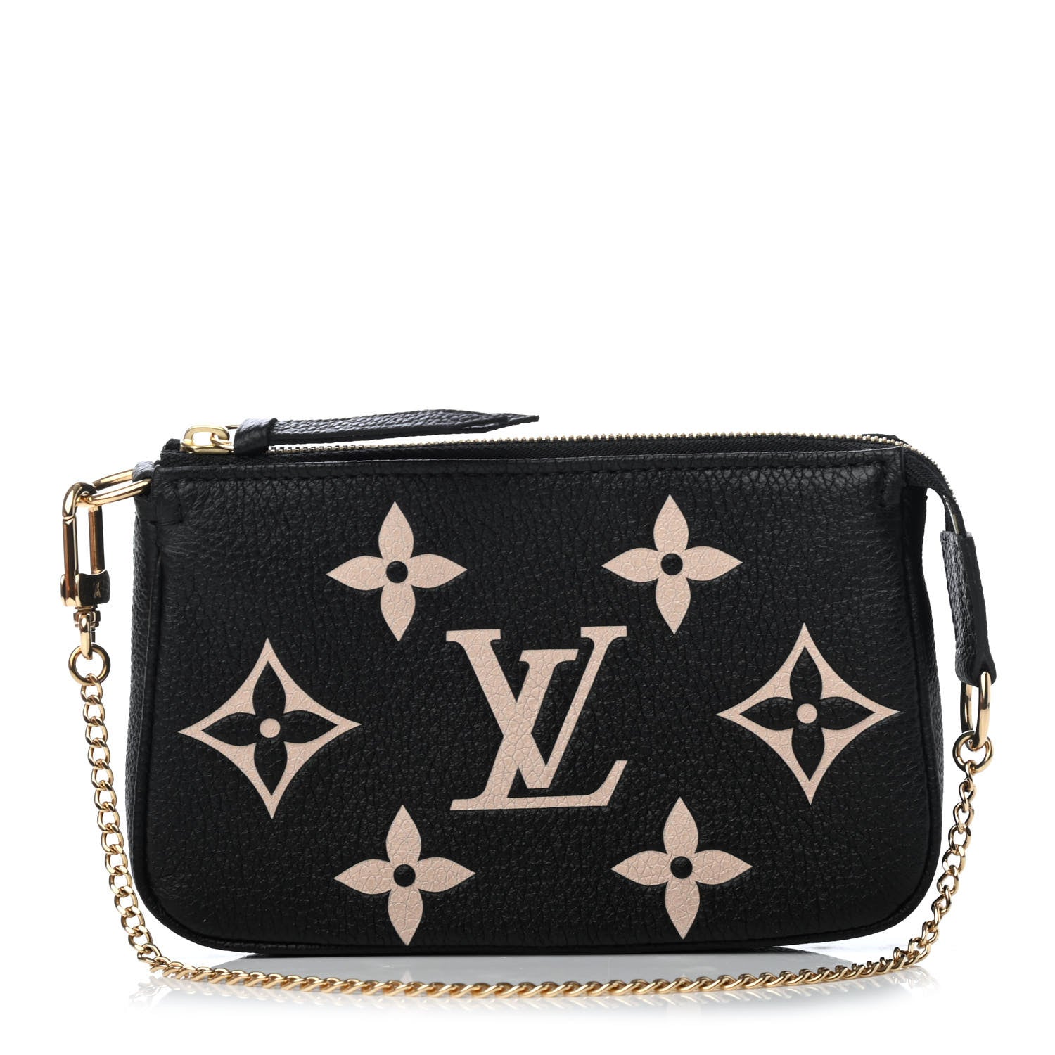 Louis Vuitton Empreinte Monogram Giant Mini Pochette Accessories Black 1 of 4