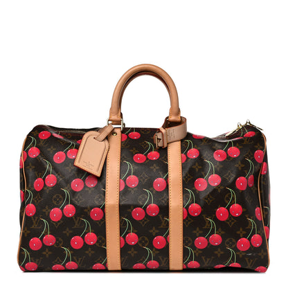 Louis Vuitton Monogram Cerises Keepall 45 1 of 28