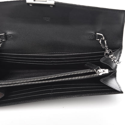 MCM Visetos Large Patricia Wallet On Chain Black 5 of 10