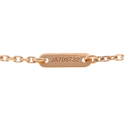 Van Cleef & Arpels VAN CLEEF & ARPELS 18K Rose Gold Carnelian Sweet Alhambra Pendant Necklace 5 of 6