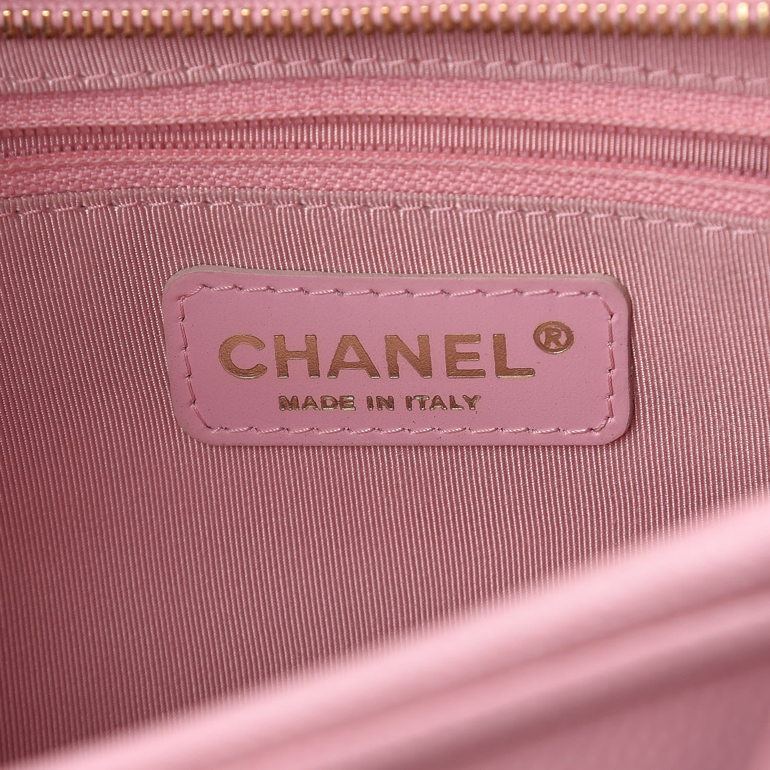 Chanel Caviar Quilted Small Bowler Pink 6 of 10