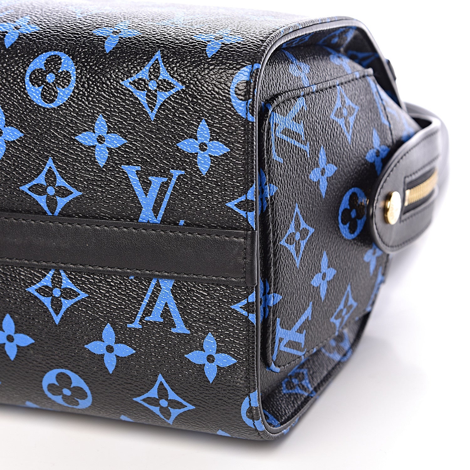 Louis Vuitton Colored Monogram Speedy Amazon PM Blue Black 9 of 9