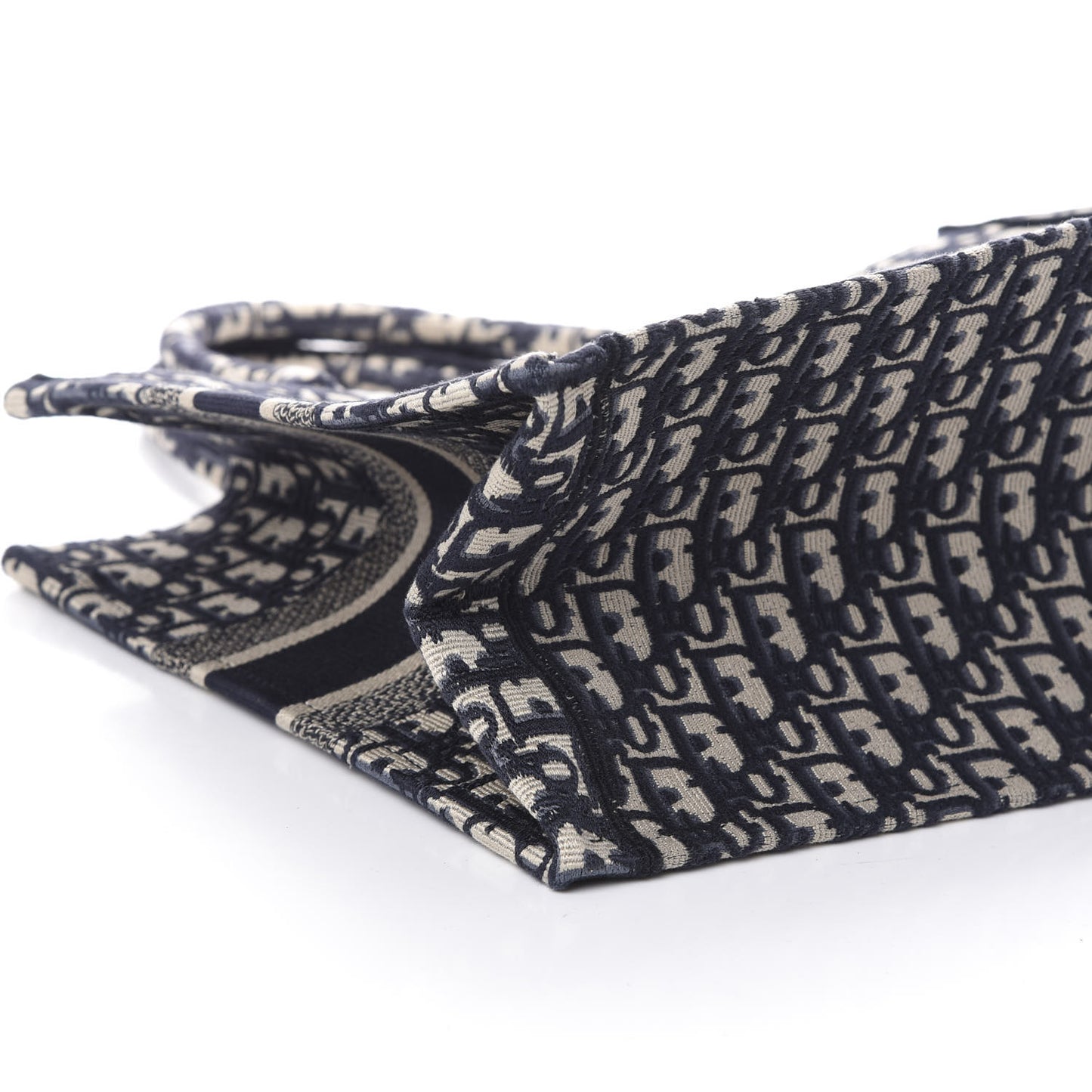 Oblique Medium Book Tote Blue Multicolor