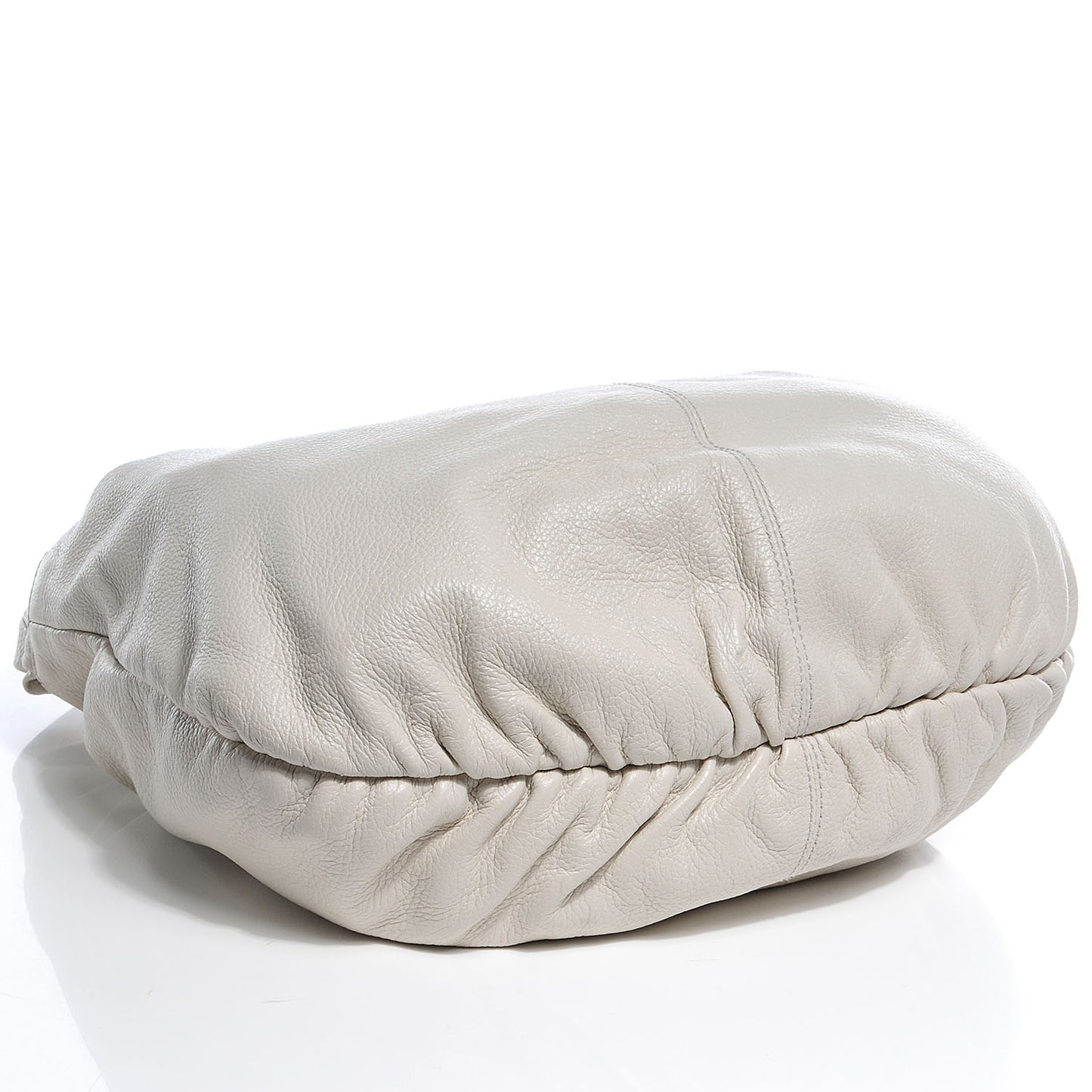 Leather Medium Jungle Hobo White