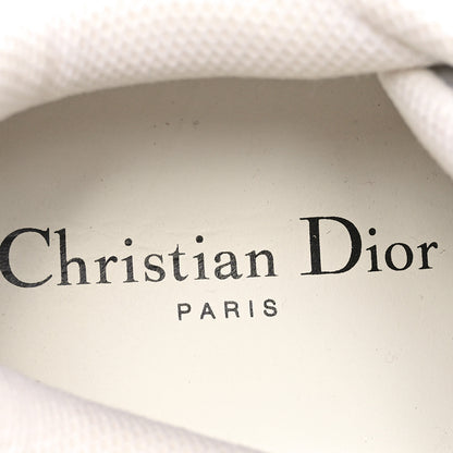 Christian Dior Technical Fabric Dior Addict Toile De Jouy Low Top Sneakers 37 White Blue 7 of 8
