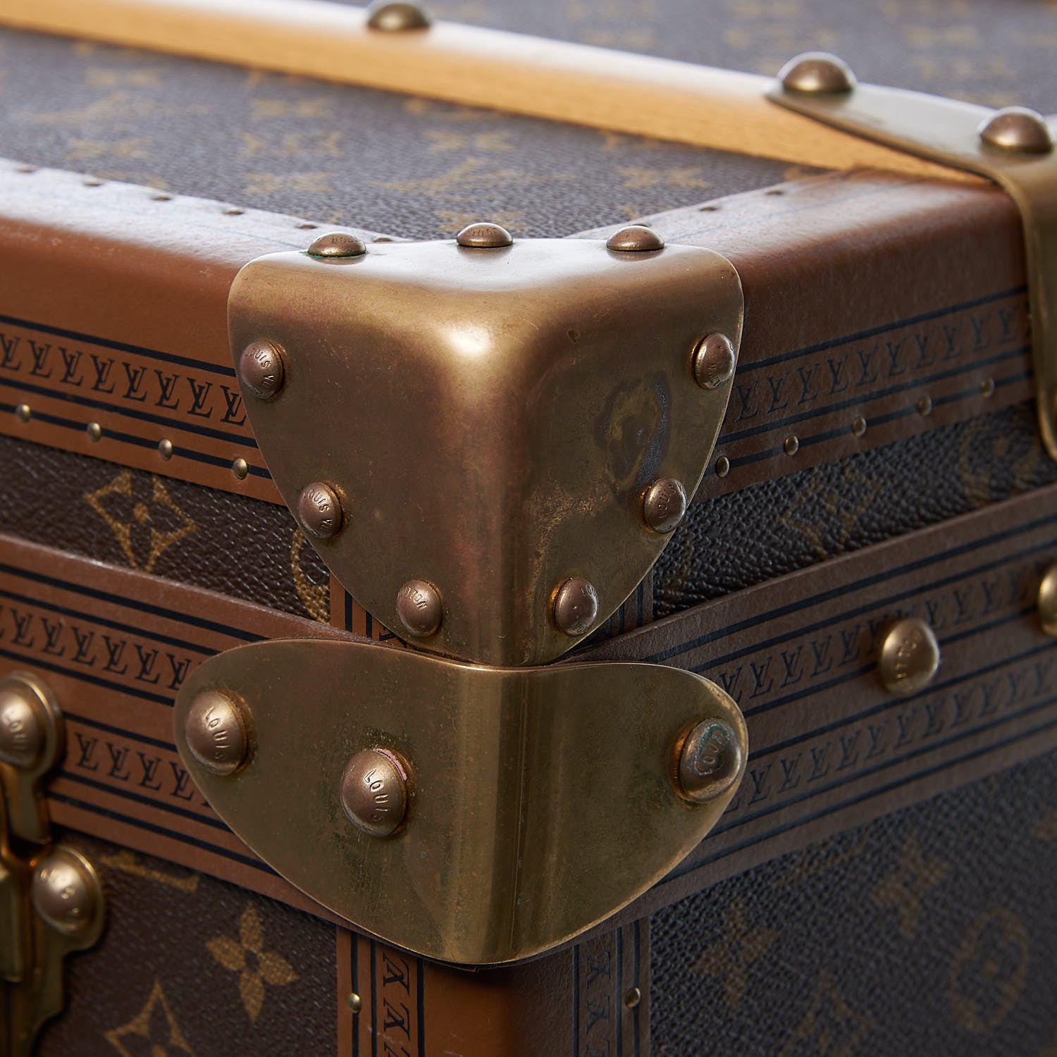 Louis Vuitton Monogram Malle Courrier Lozine Trunk 110 35 of 76