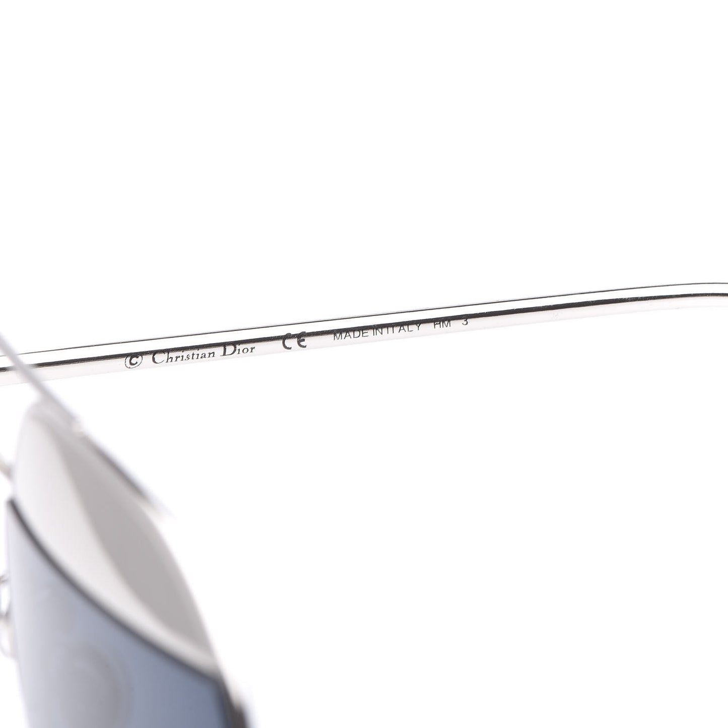 Split 1 Aviator Sunglasses Silver Blue