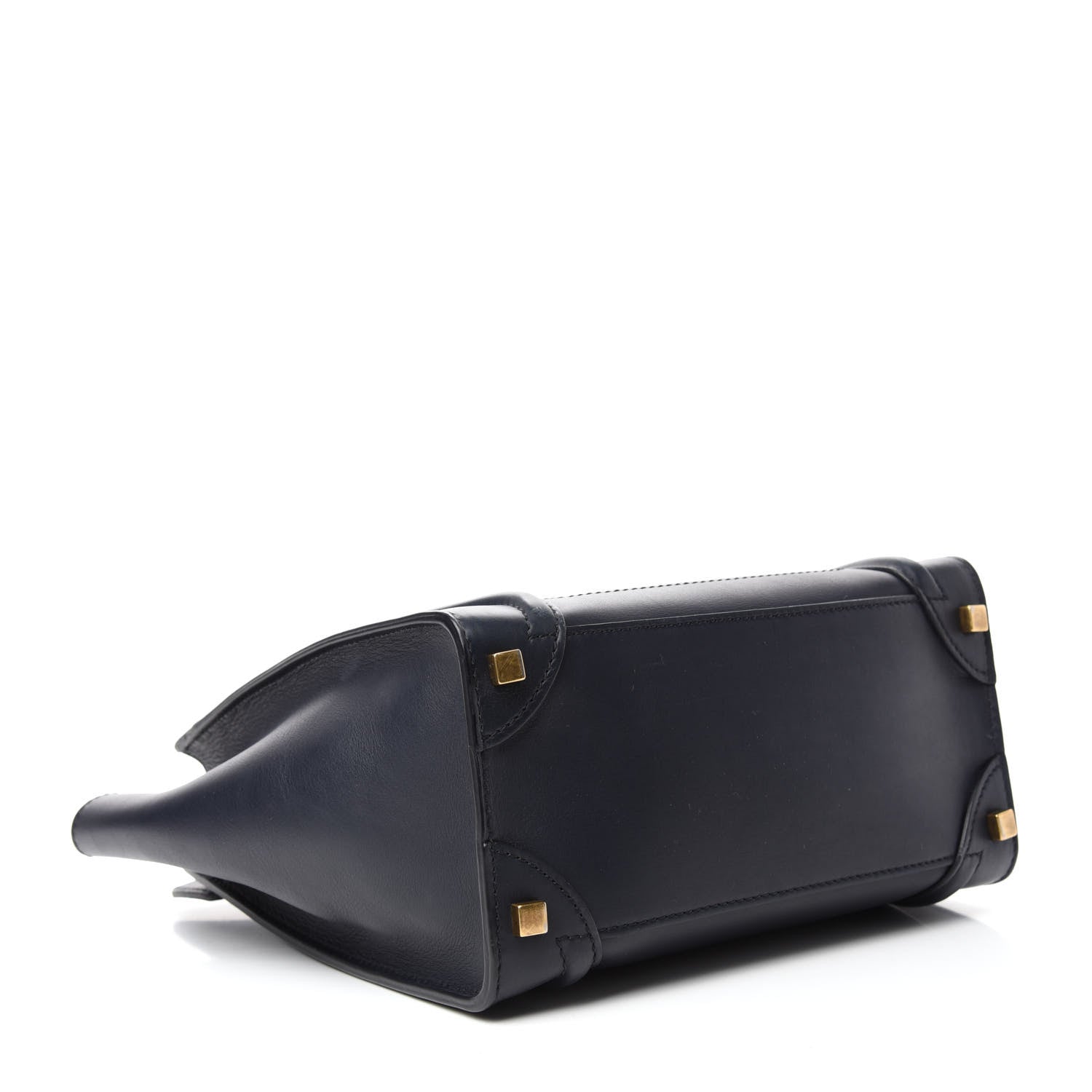 Celine Smooth Calfskin Micro Luggage Navy Blue 4 of 10