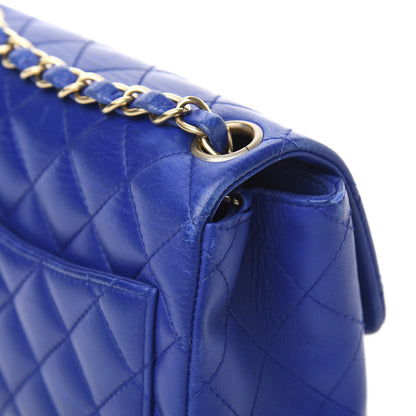 Chanel Lambskin Quilted Mini Square Flap Blue 7 of 13
