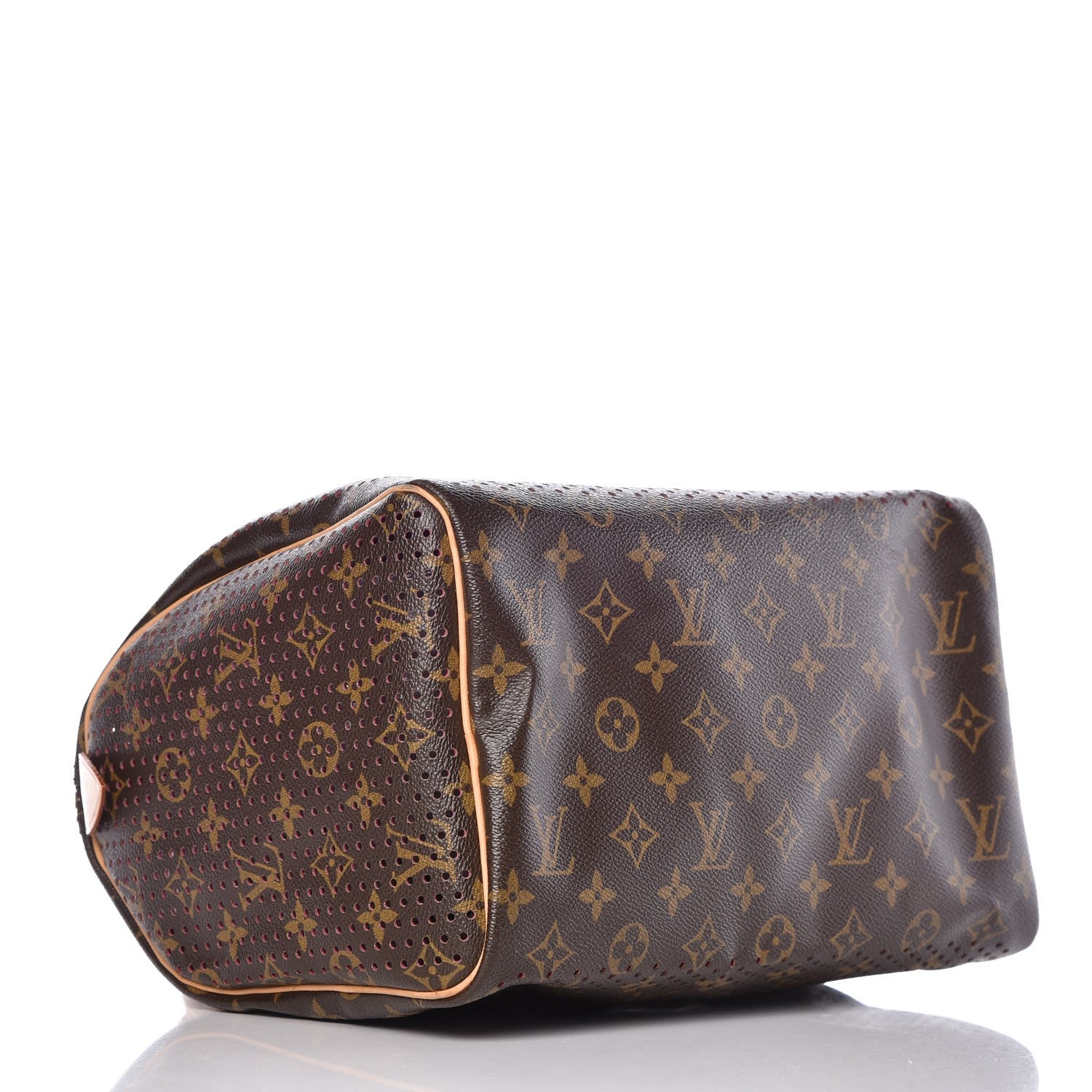 Louis Vuitton Monogram Perforated Speedy 30 Fuchsia 4 of 13