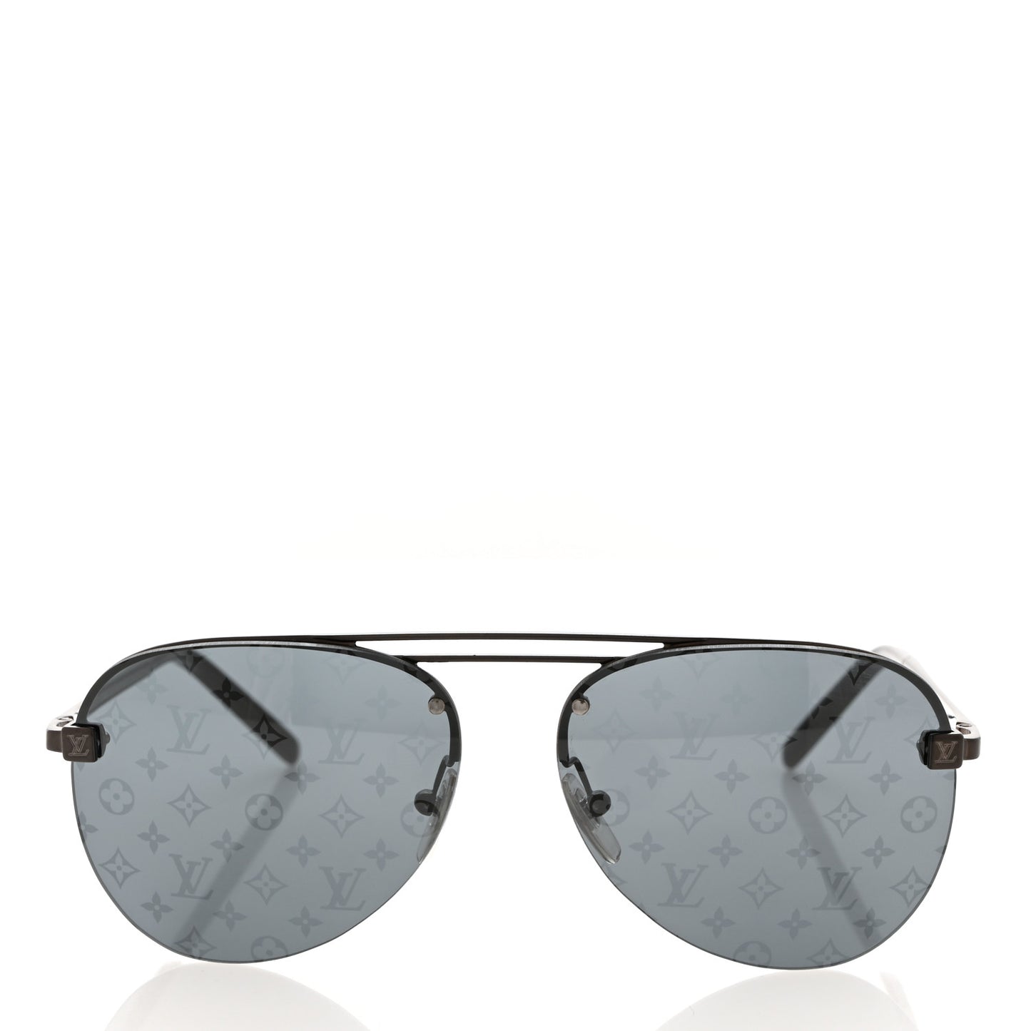 Monogram Clockwise Sunglasses Z1019E Dark Gun