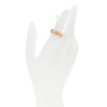 Chanel 18K Beige Gold Small Coco Crush Ring 50 5.25 2 of 8