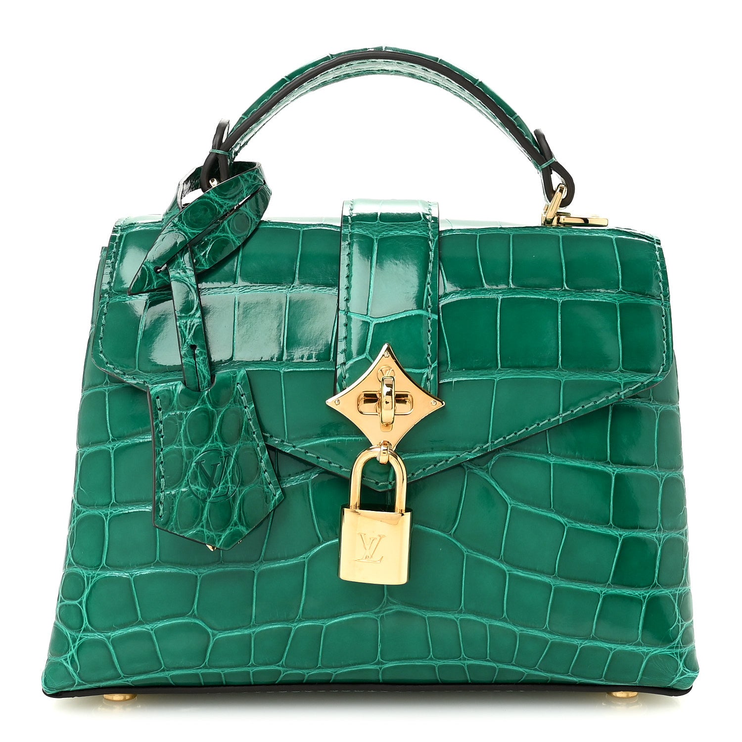 Louis Vuitton Alligator Rose Des Vents Mini Emeraude 1 of 9