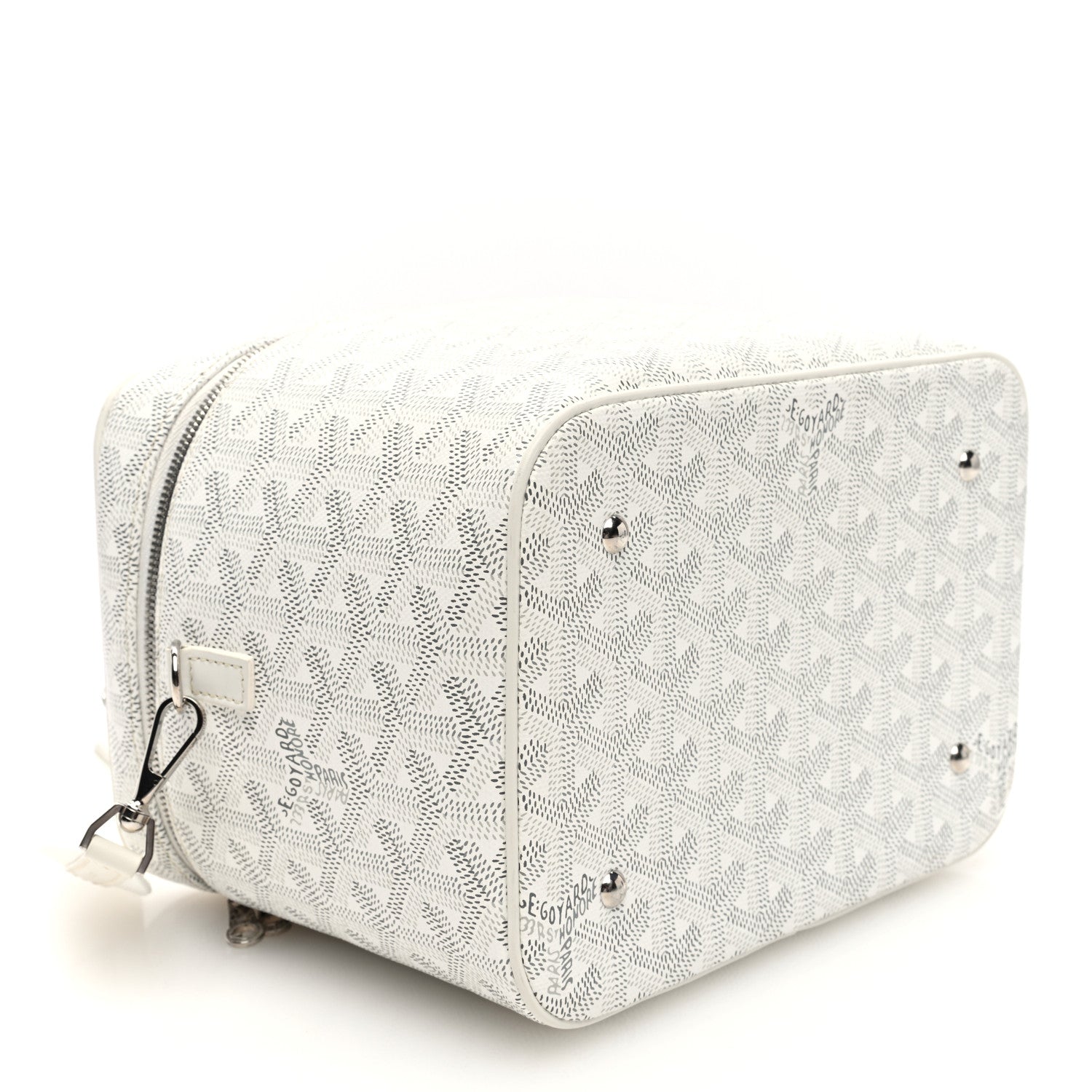Goyard Goyardine Muse Vanity Case White 5 of 10