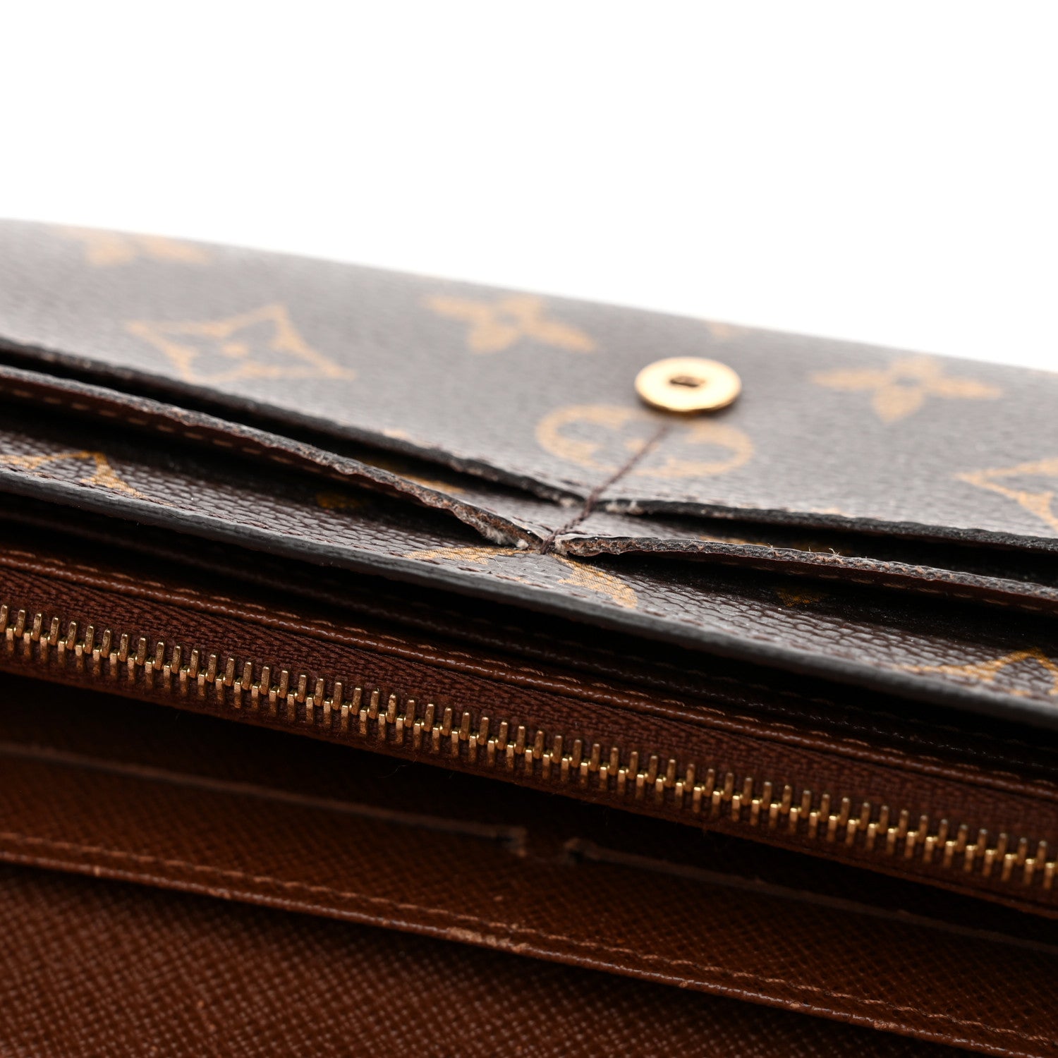 Louis Vuitton Monogram Sarah Wallet NM 9 of 11