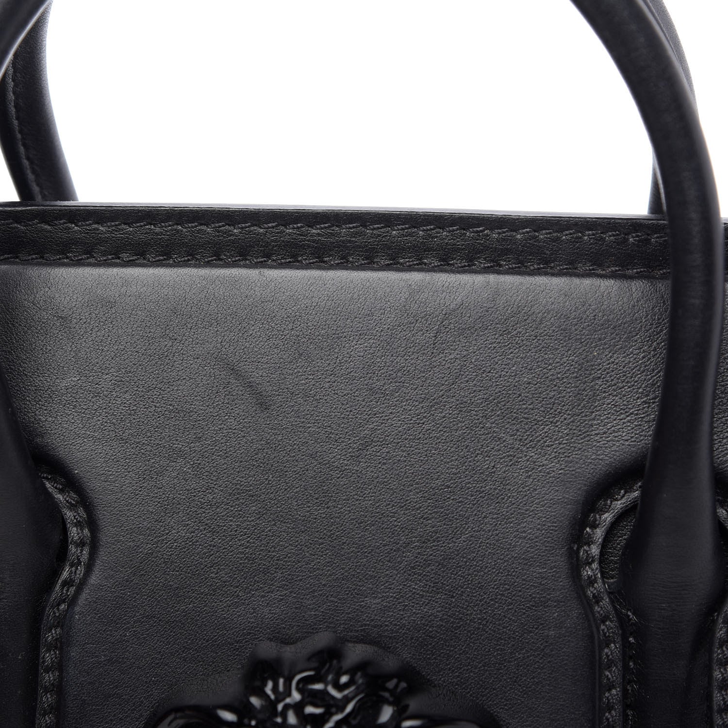 Versace Calfskin Medium Palazzo Empire Bag Black 11 of 14