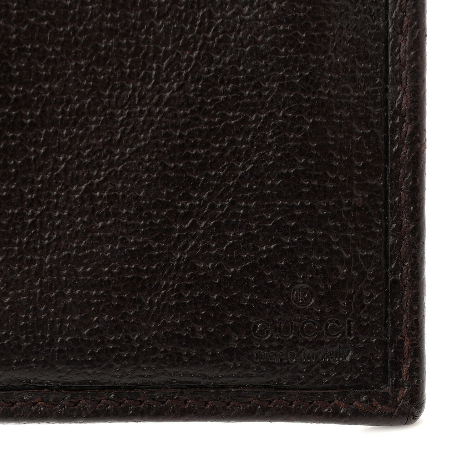 Monogram Calfskin Ladies Web Continental Wallet Beige Ebony Cocoa