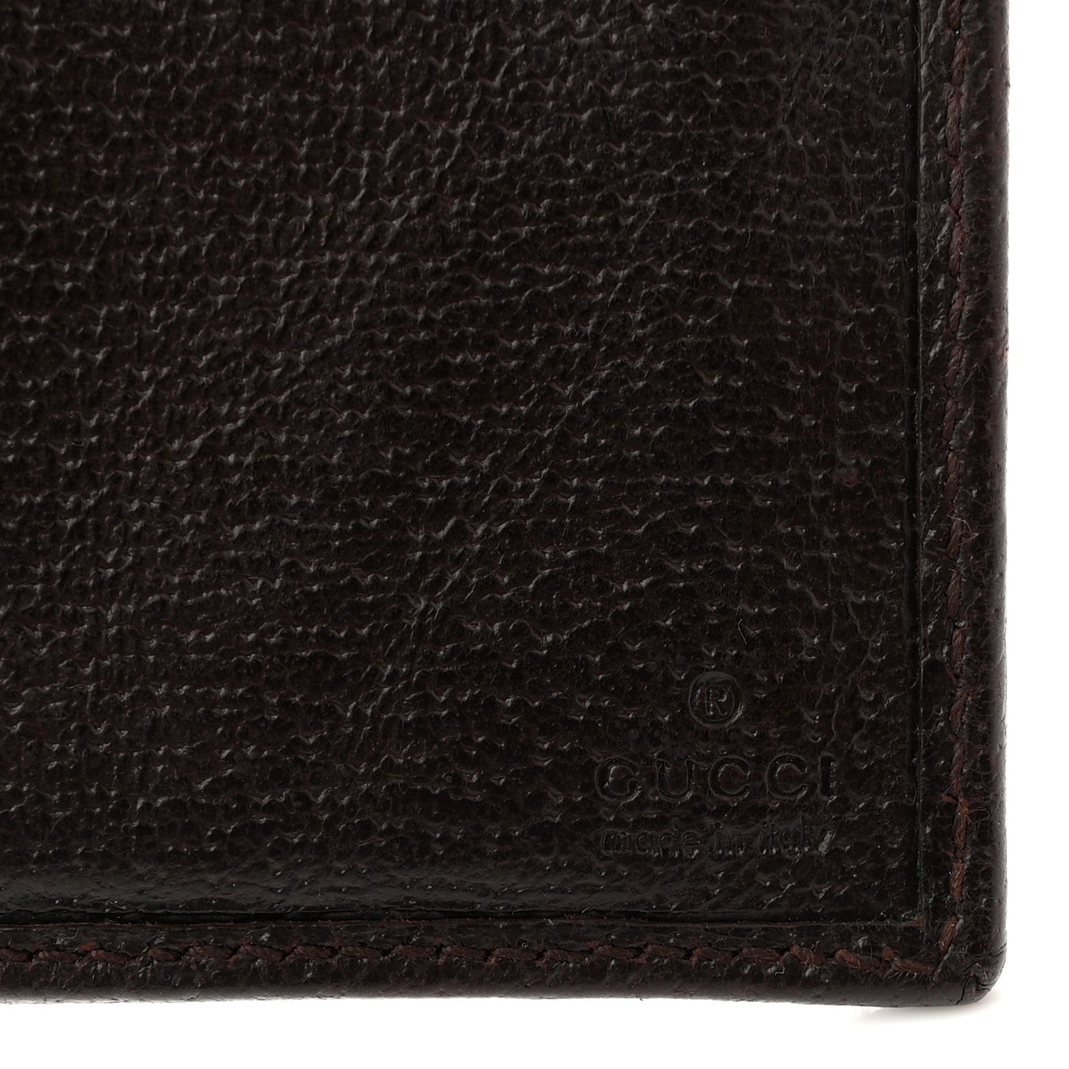 Gucci Monogram Calfskin Ladies Web Continental Wallet Beige Ebony Cocoa 11 of 18