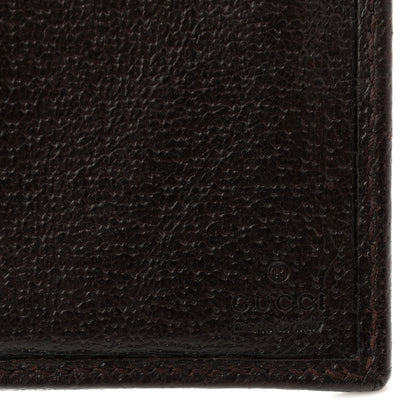 Gucci Monogram Calfskin Ladies Web Continental Wallet Beige Ebony Cocoa 11 of 18