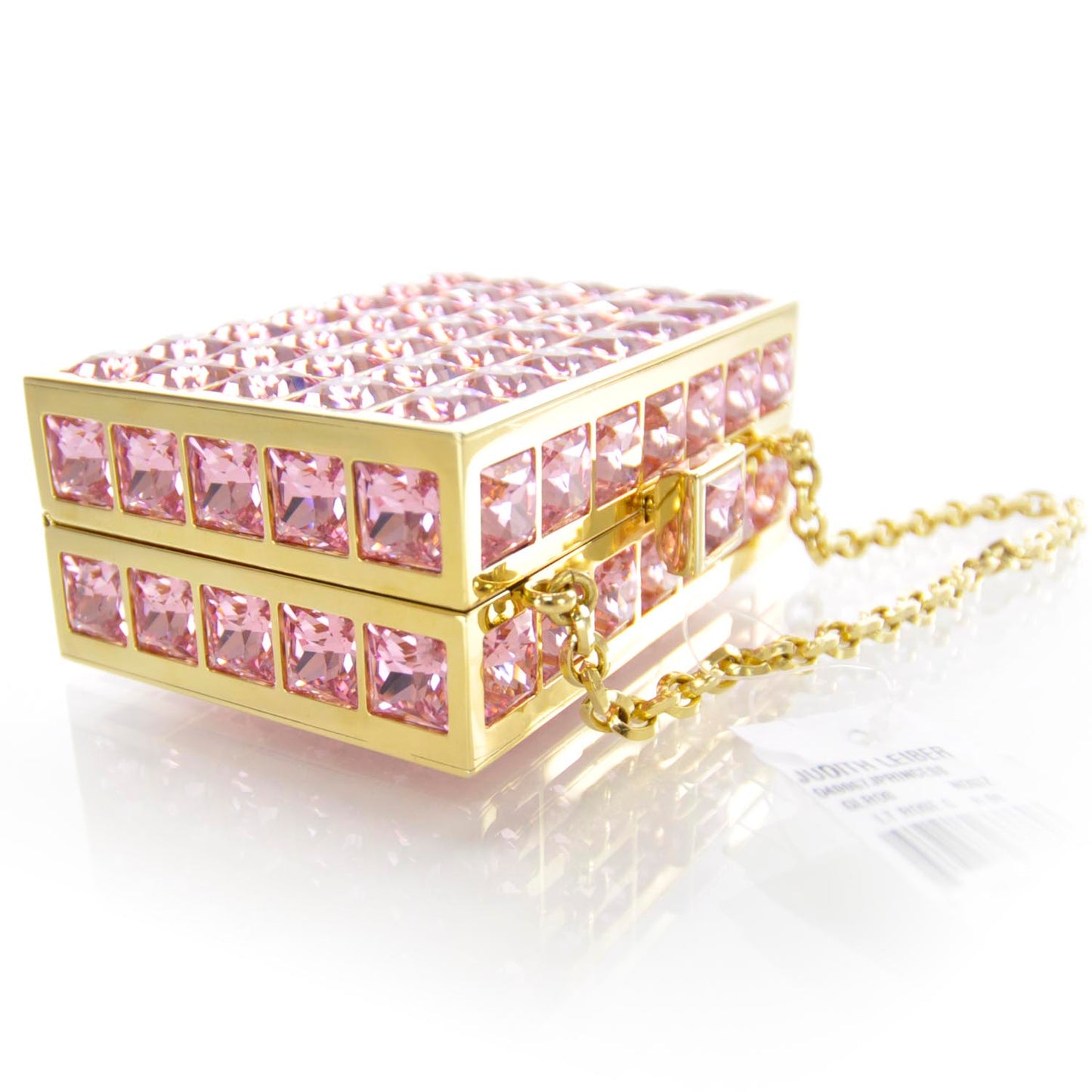 Austrian Crystal Princess Minaudiere Pink