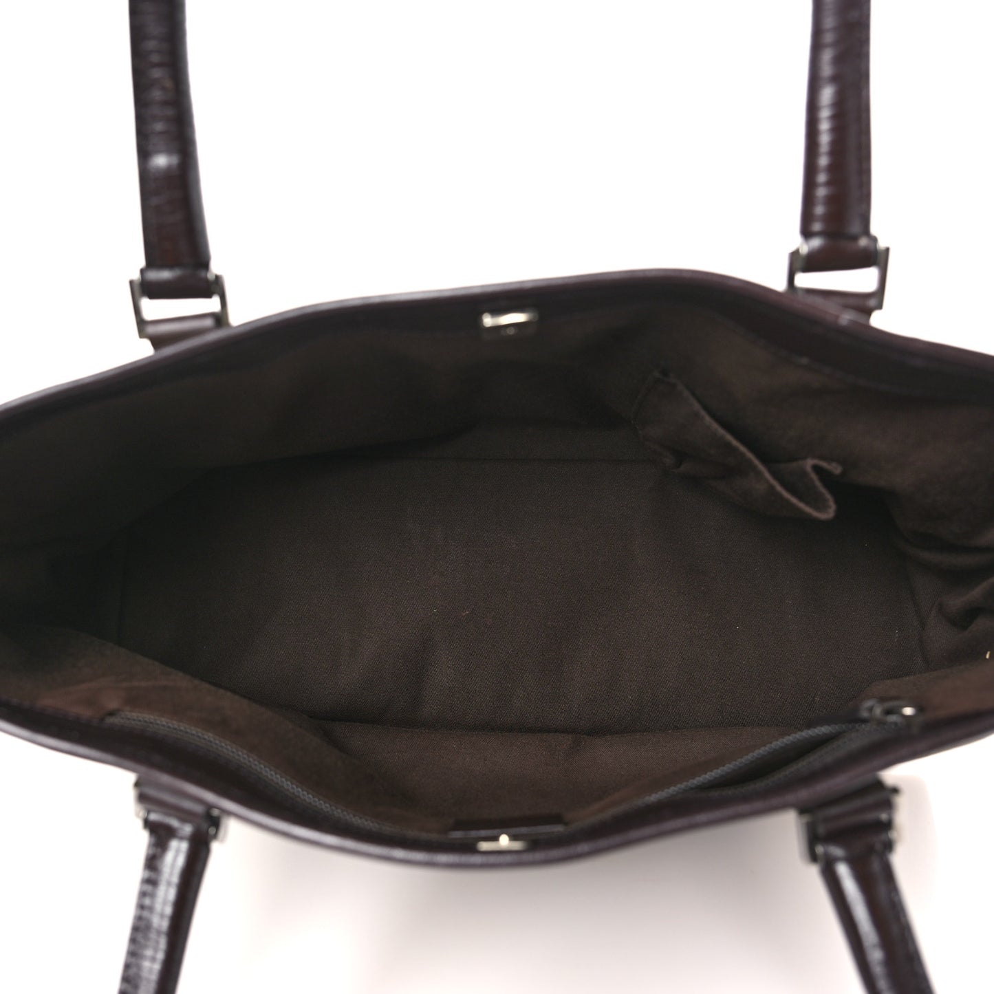 GG Plus Monogram Medium Joy Tote Dark Brown