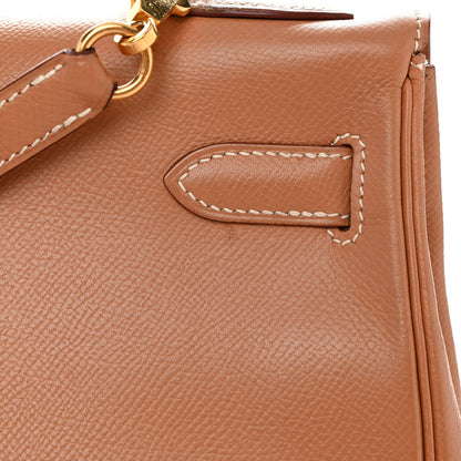 Hermes Courchevel Kelly Retourne 32 Naturelle 13 of 16