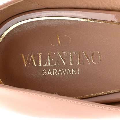 Valentino Garavani Patent Vlogo Tan-Go Ankle Strap 60mm Pumps 39 Rose Cannelle 8 of 12