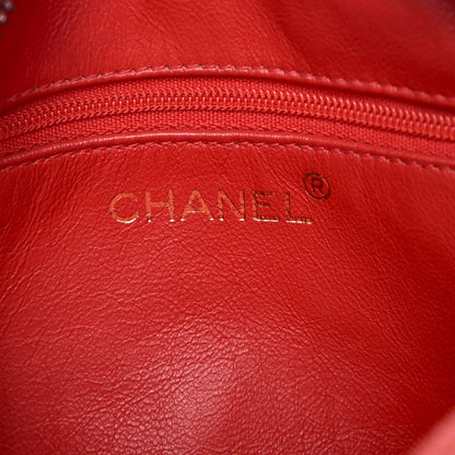 Chanel Caviar Quilted Camera Case Red 6 of 9