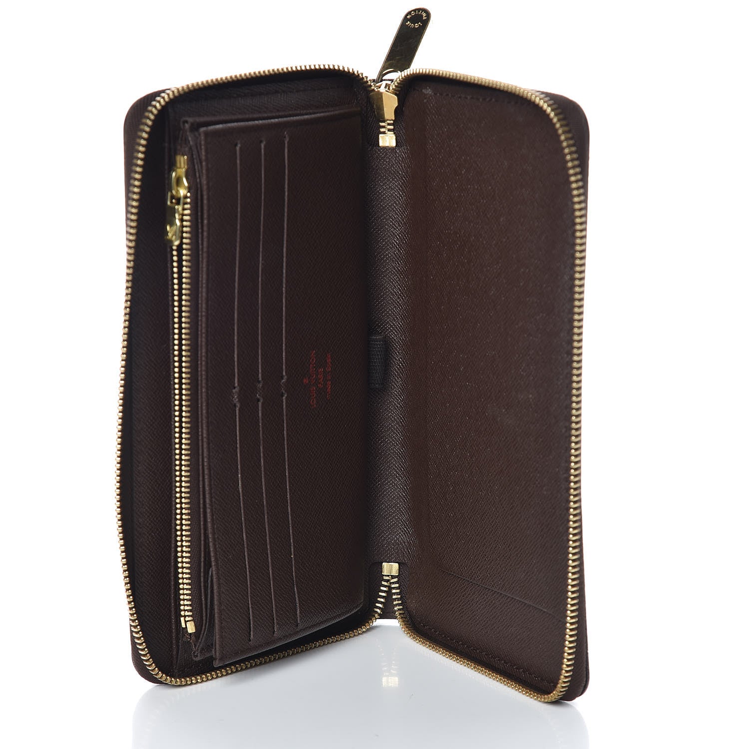 Louis Vuitton Damier Ebene Zippy Organizer Wallet 7 of 8