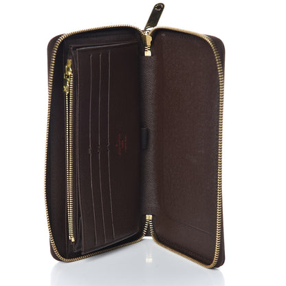 Louis Vuitton Damier Ebene Zippy Organizer Wallet 7 of 8