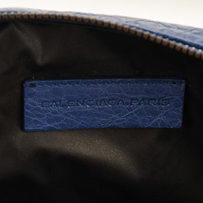 Balenciaga Agneau Classic Hardware Pencil Case M Bleuette 6 of 7