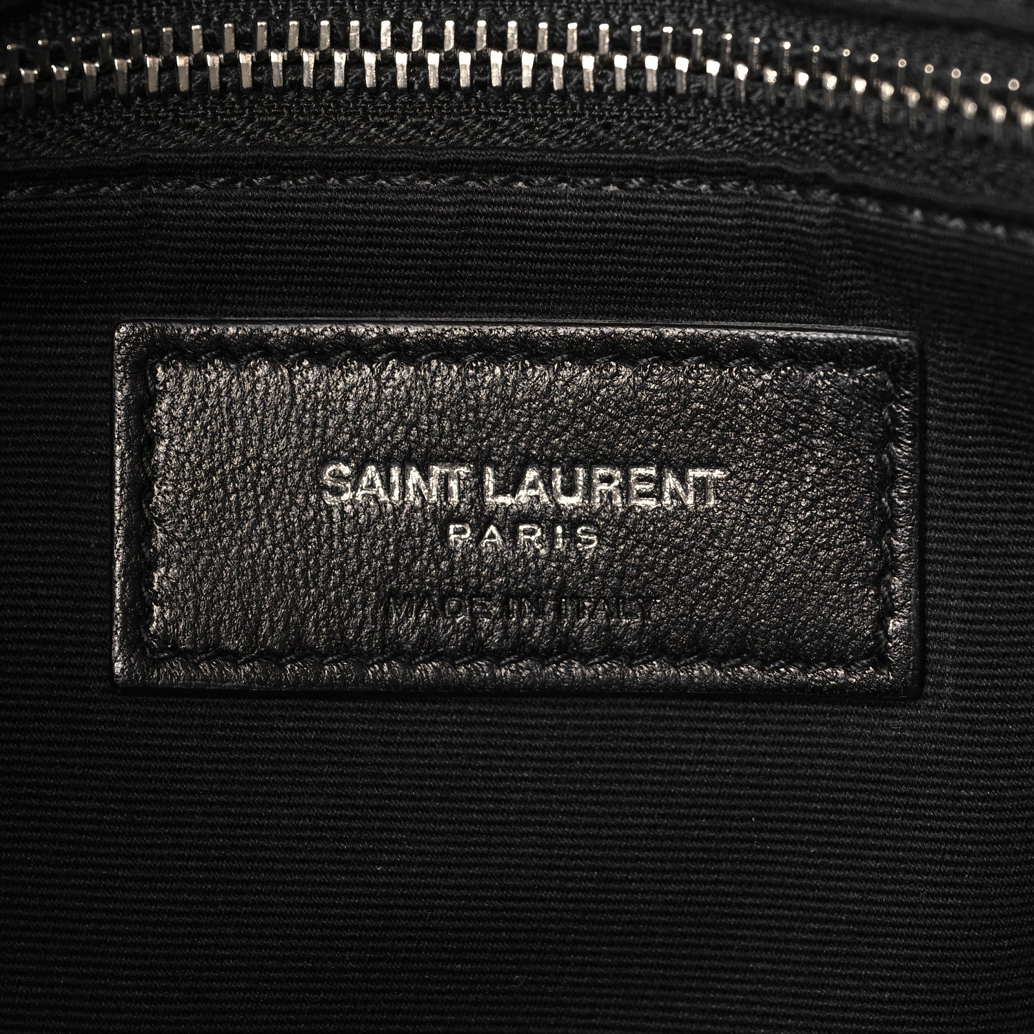 Saint Laurent Calfskin Y Quilted Monogram Medium Loulou Chain Satchel Oyster Grey 6 of 11