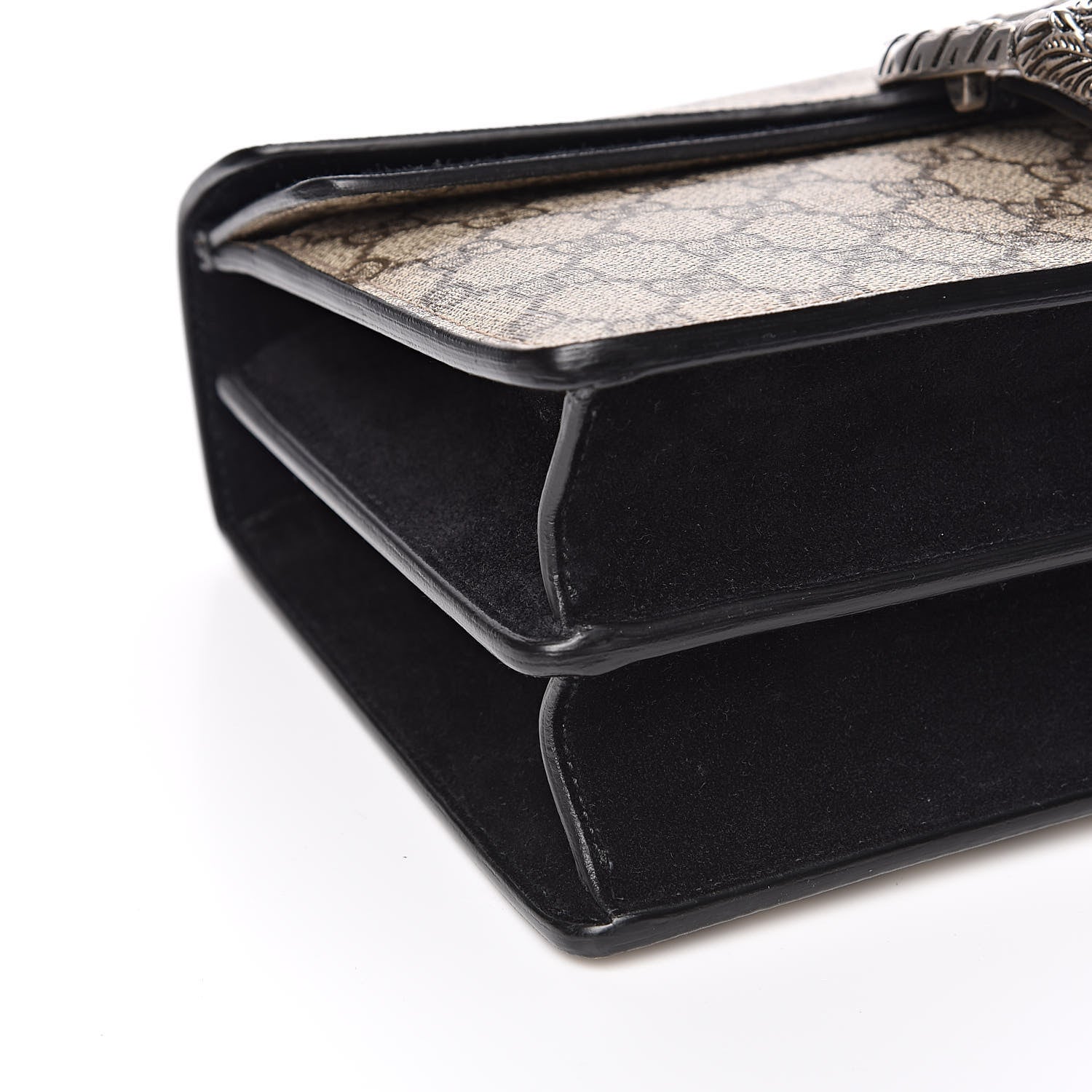 Gucci GG Supreme Monogram Small Dionysus Shoulder Bag Black 11 of 14