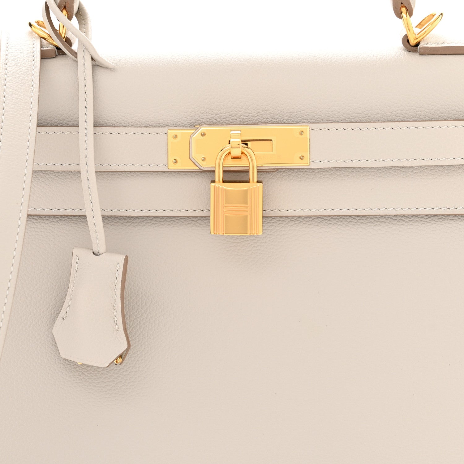Hermes Evercolor Kelly Retourne 28 Gris Perle 8 of 11