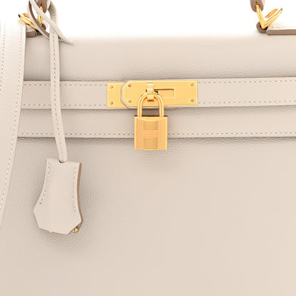 Hermes Evercolor Kelly Retourne 28 Gris Perle 8 of 11