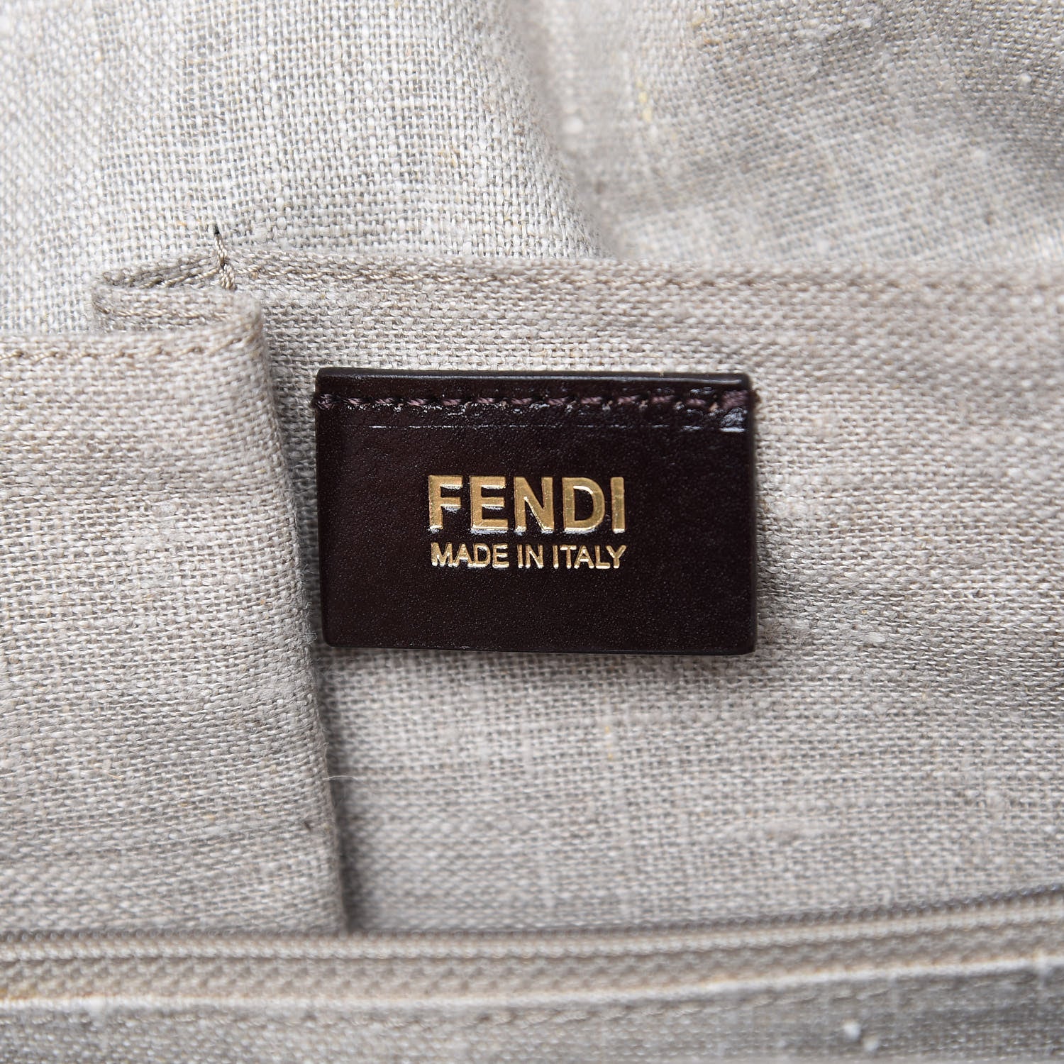 Fendi Pequin Cuoio Vegetale 2Bag Tobacco Rosso Blue Mirto Miele 9 of 25